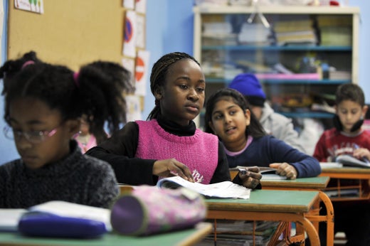 A math class in Athens